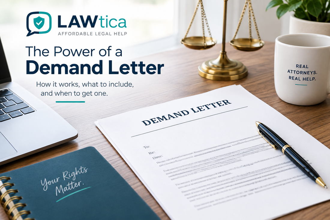 Need a Demand Letter? Why Having an Attorney Draft It Can Matter.