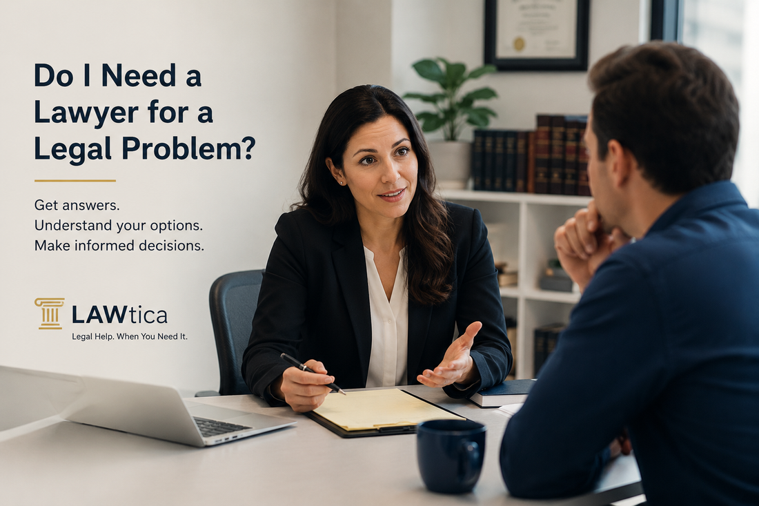 Do I Need a Lawyer For a Legal Problem?